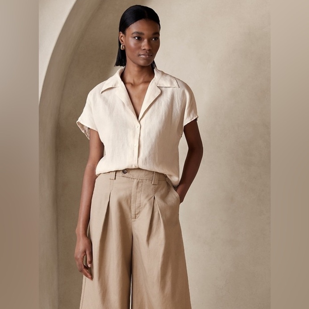 Banana Republic Linen Top